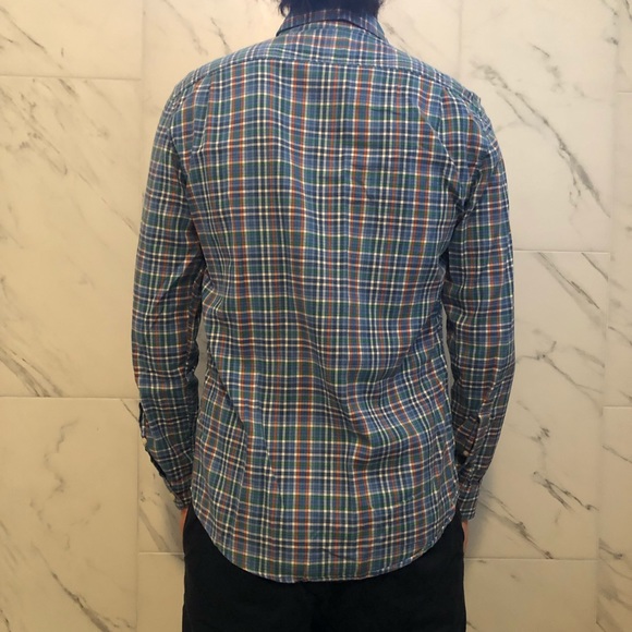 [M] Jack Wills Plaid Cotton Button Down - Picture 4 of 6